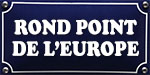 Rond point de l'europe